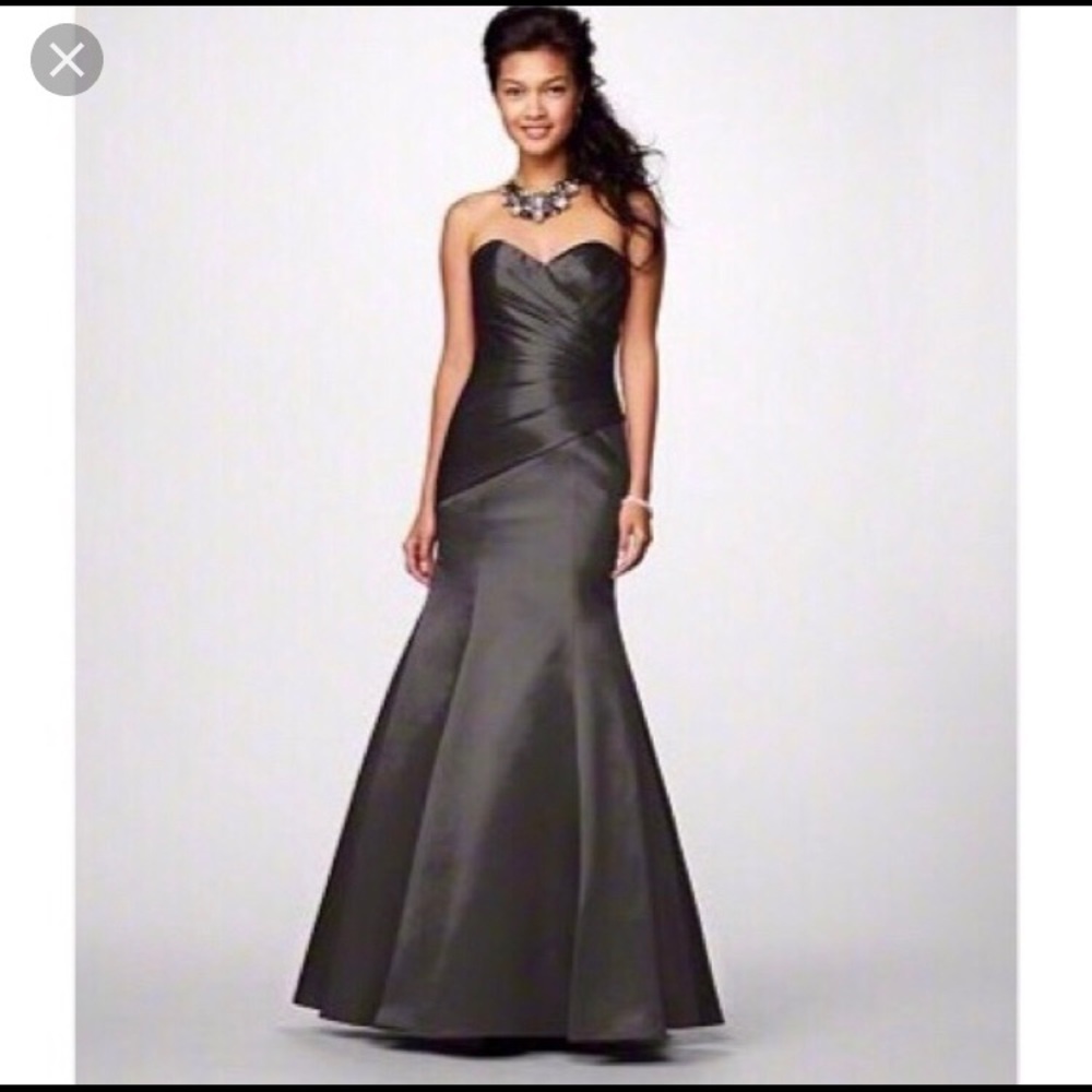 Alfred Angelo Bridesmaid Dress 7168 in Black